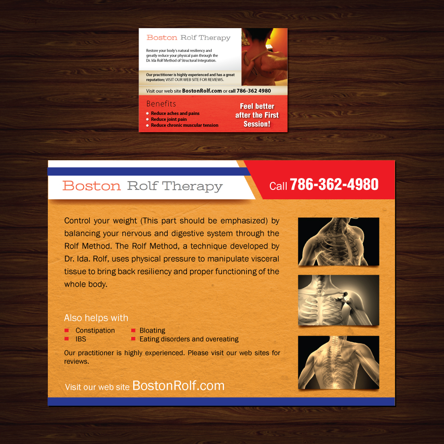 Flyer Design by meet007 for Boston Rolf | Design #1850926