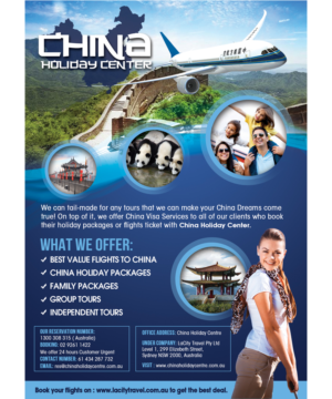 Flyer Design by jeffdefy for LaCity Travel Australia | Design: #7275731