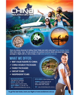 Flyer Design by jeffdefy for LaCity Travel Australia | Design: #7356113