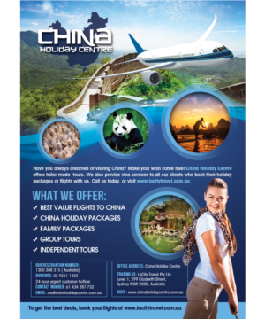 Flyer Design by jeffdefy for LaCity Travel Australia | Design: #7359362