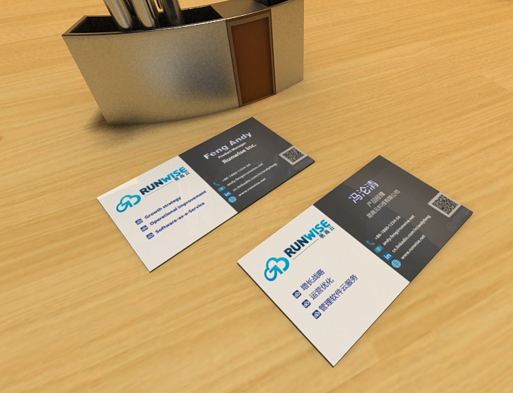 Business Card Design by Wael Ajam for Lezyo Techonolgy Inc. | Design #1909577