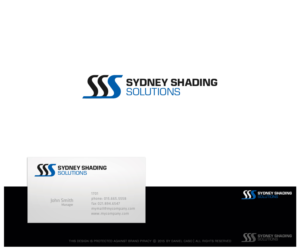 Logo Design by Daniel Caso for Sydney Shading Solutions Pty Ltd | Design #7270820