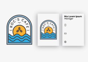 Logo-Design von Simon M für Roc''''''''s Cafe | Design #7270091