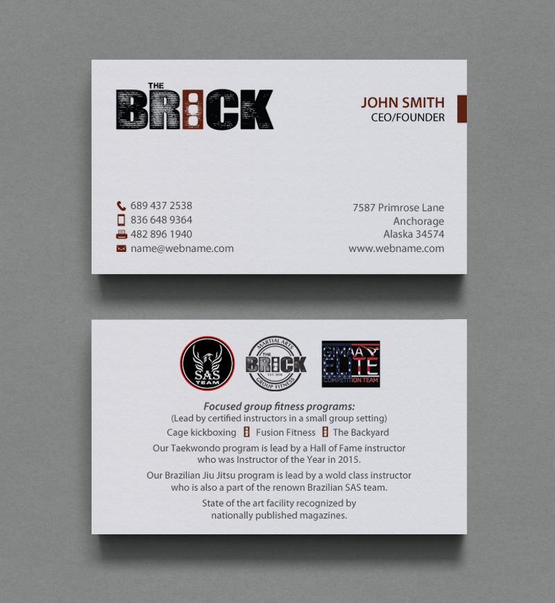 Business Card Design by chandrayaan.creative for this project | Design #10079089
