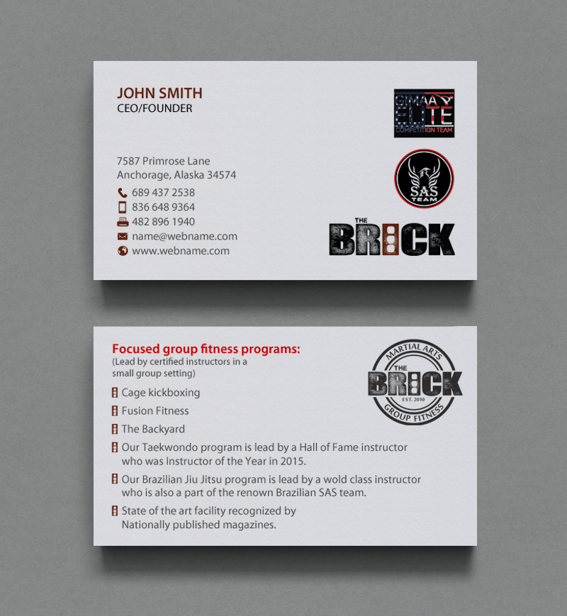 Business Card Design by chandrayaan.creative for this project | Design #10093450