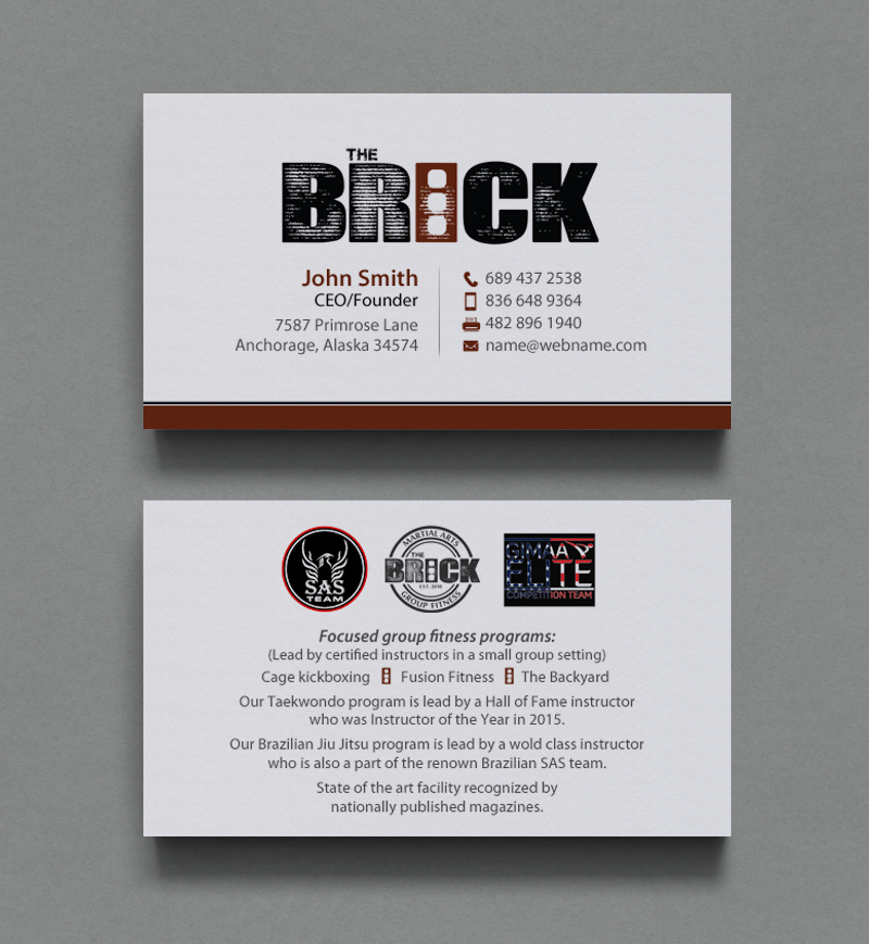 Business Card Design by chandrayaan.creative for this project | Design #10093451