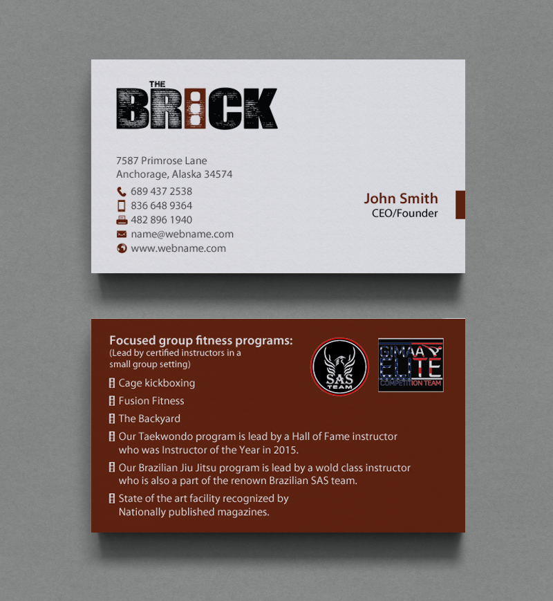 Business Card Design by chandrayaan.creative for this project | Design #10093453