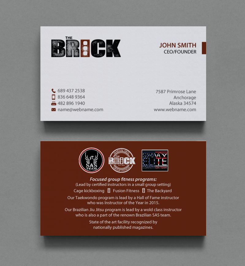 Business Card Design by chandrayaan.creative for this project | Design #10093461