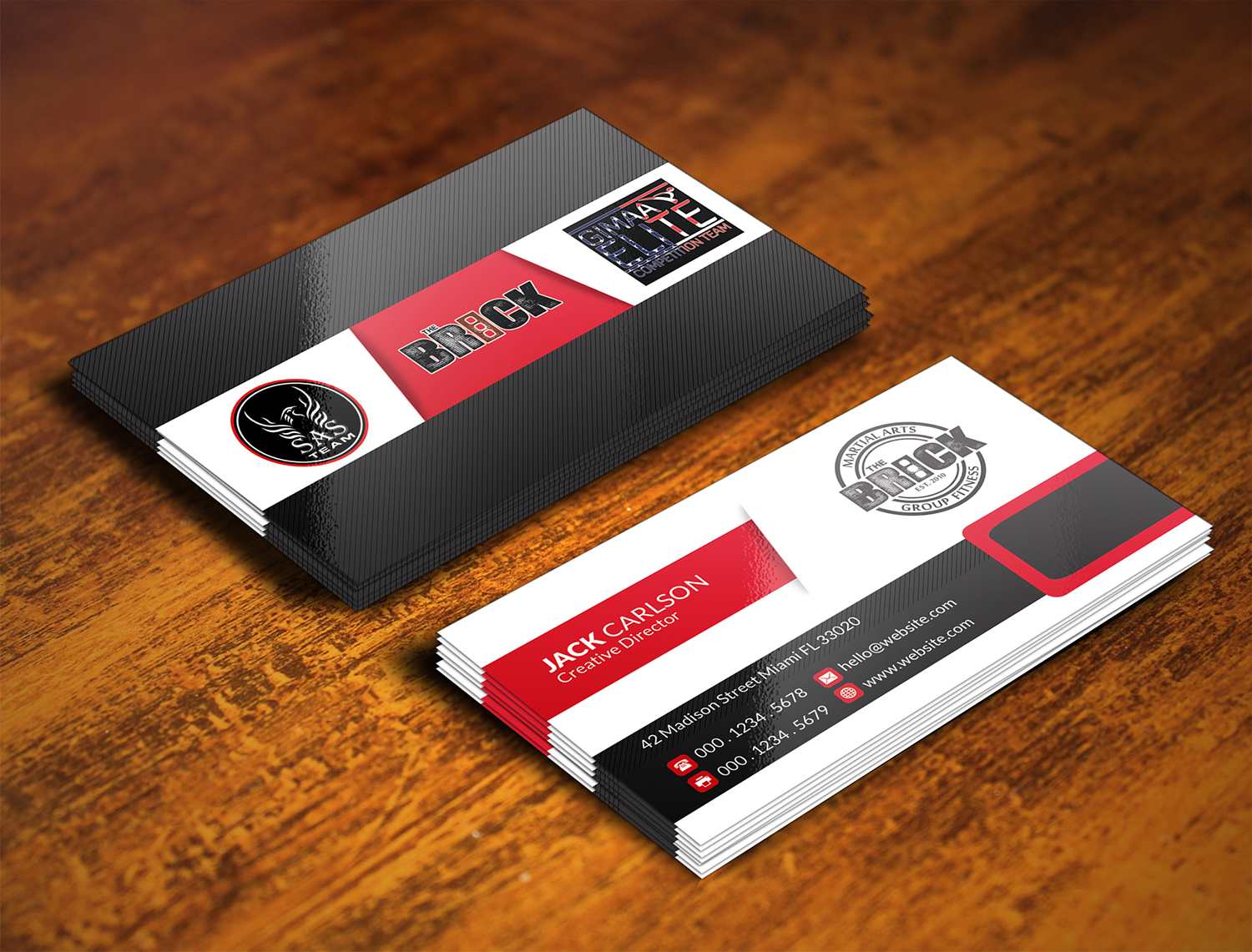 Business Card Design by Rahul Rao for this project | Design #10015900