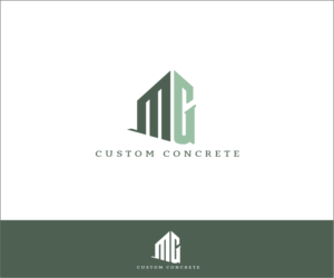 Logo Design by Jonpars for MG Custom Concrete | Design #7566813