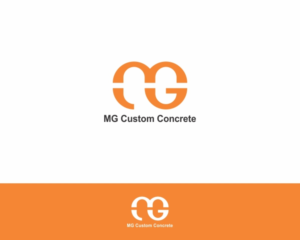 Logo Design by GUSTIANA for MG Custom Concrete | Design #7297662