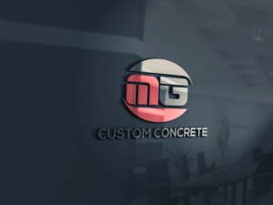 Logo Design by marikuri for MG Custom Concrete | Design: #7268224