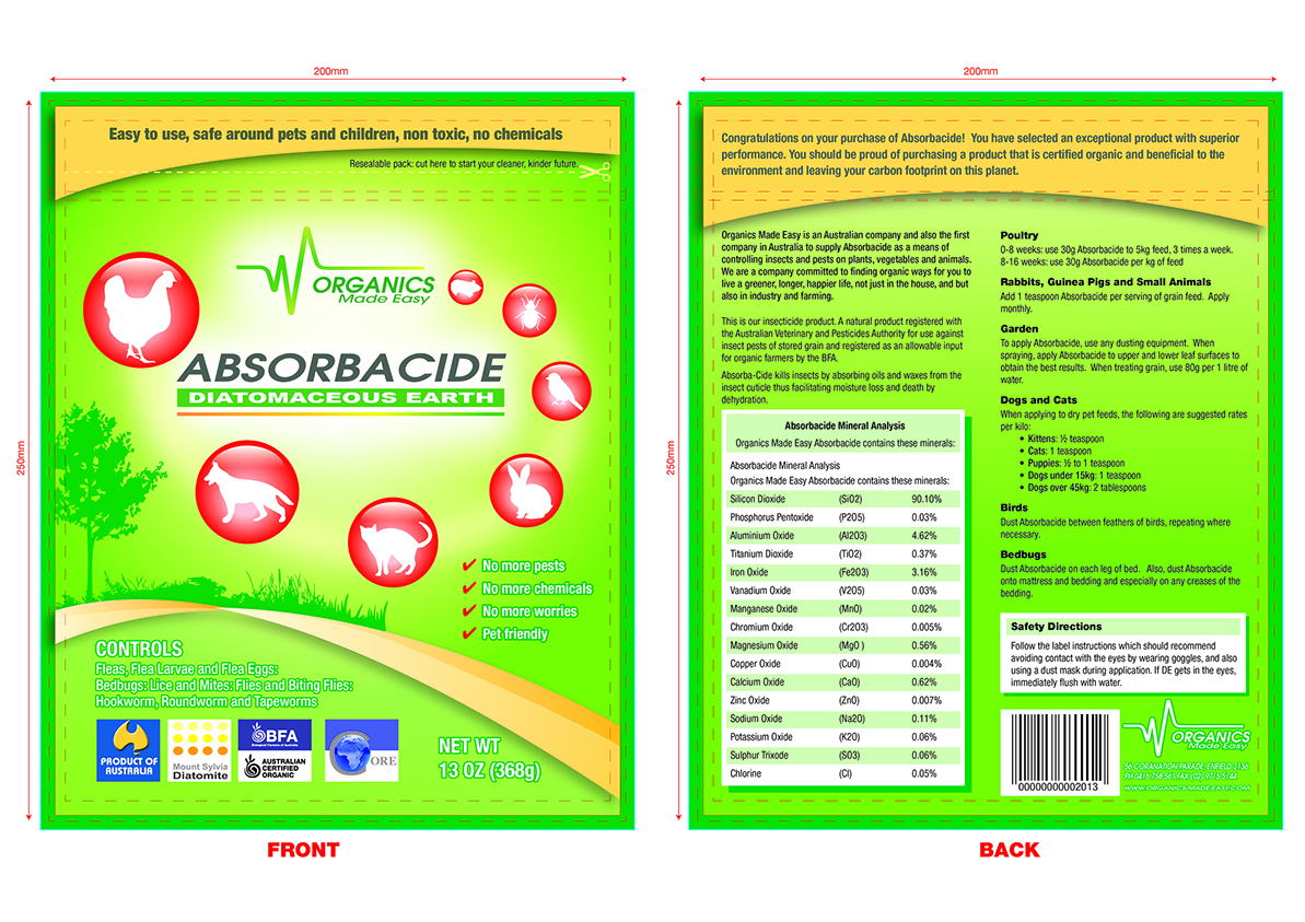 Packaging Design by JMC for Organics Made Easy | Design #1856634