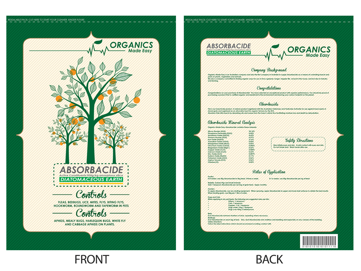 Packaging Design by asarmiento for Organics Made Easy | Design #1867306