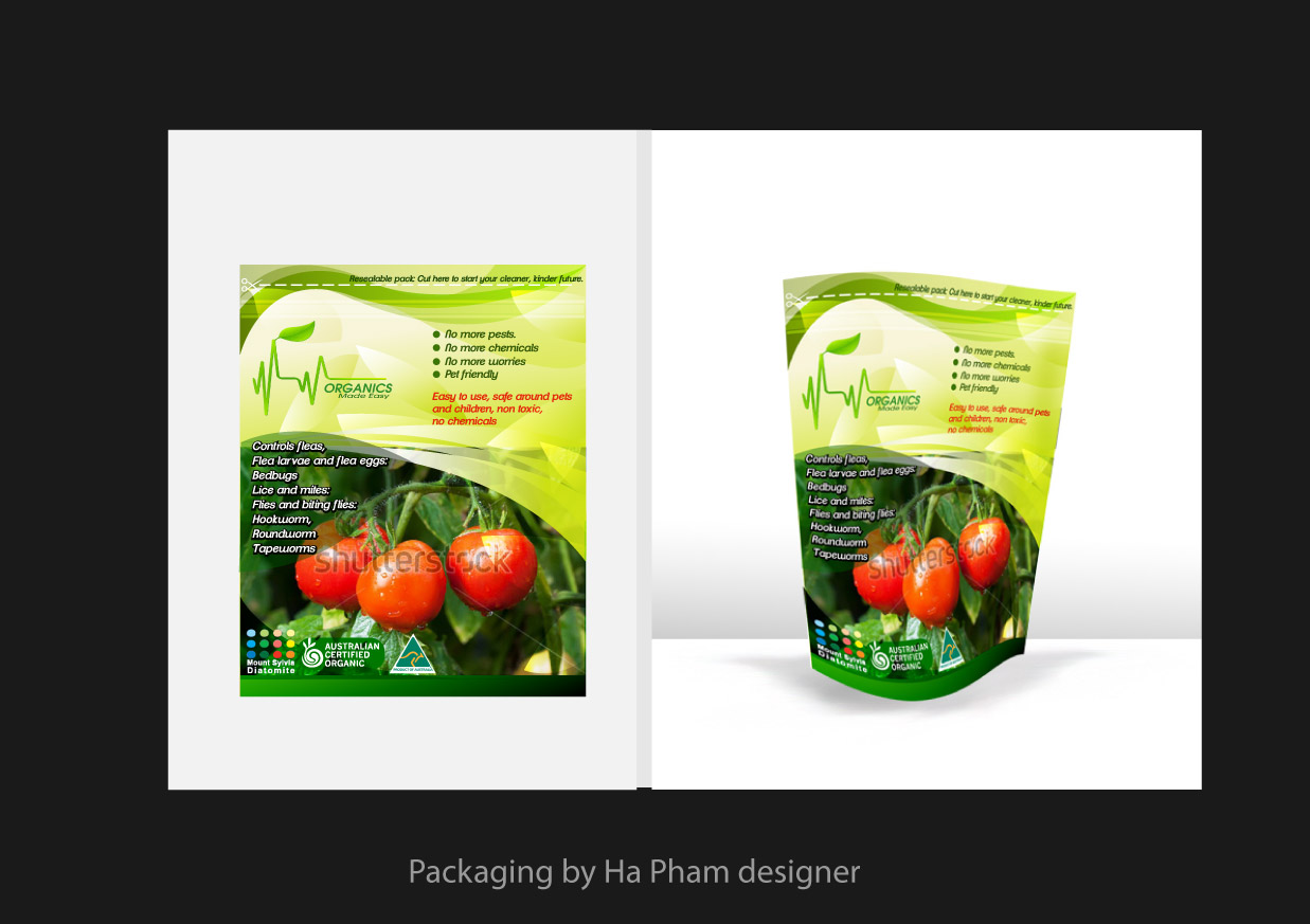 Packaging Design by Hana for Organics Made Easy | Design #1857613