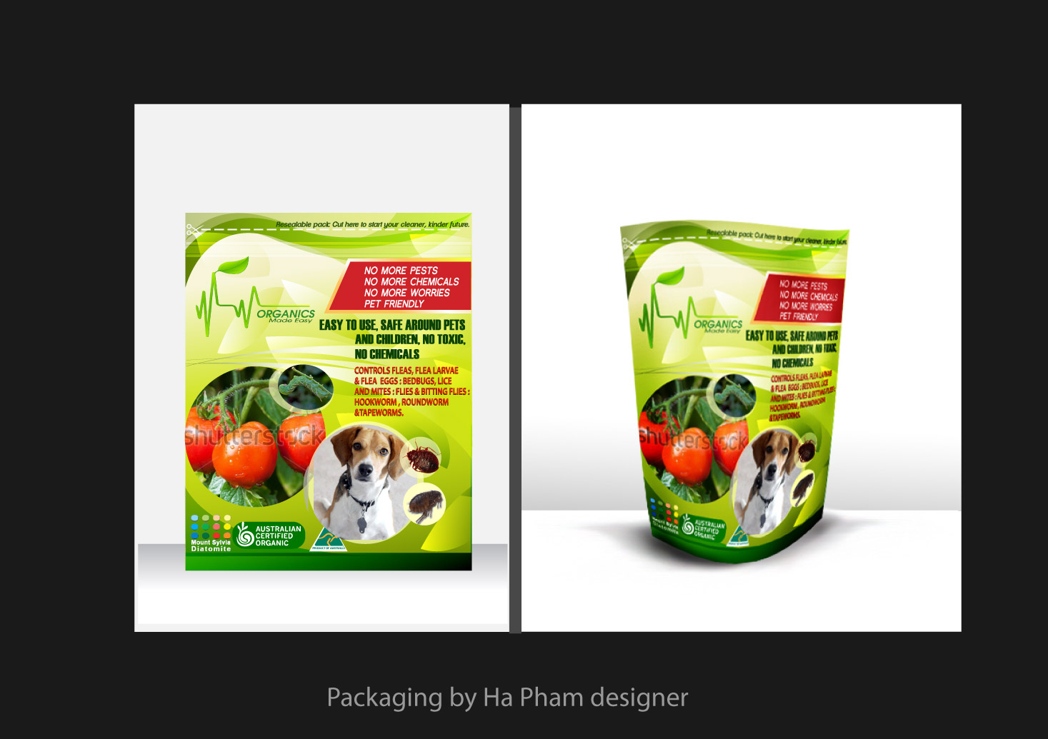 Packaging Design by Hana for Organics Made Easy | Design #1857838