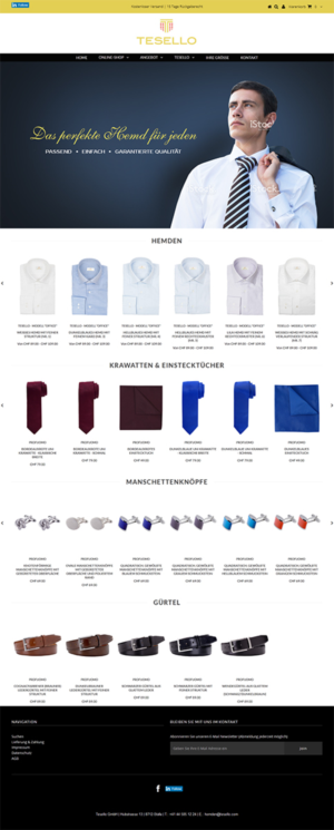 Web Design by RupalTechno for Tesello GmbH | Design #7332873