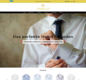 Web Design by James for Tesello GmbH | Design: #7323087