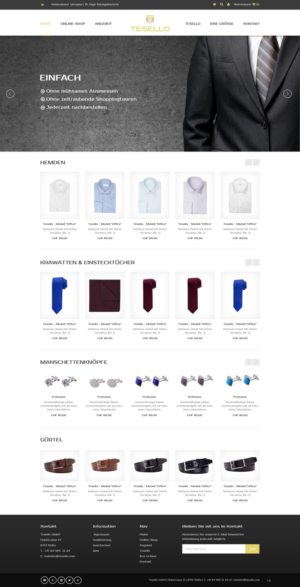 Web Design by pb for Tesello GmbH | Design: #7304882