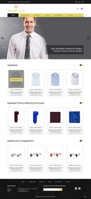 Web Design by pb for Tesello GmbH | Design: #7304883