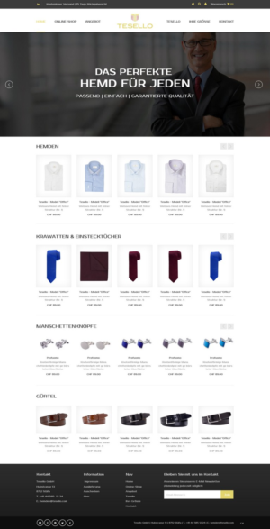 Web Design by pb for Tesello GmbH | Design: #7304884