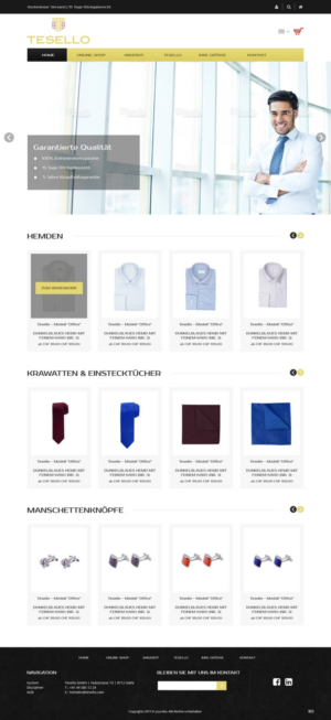 Web Design by pb for Tesello GmbH | Design: #7304885