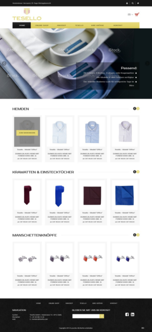 Web Design by pb for Tesello GmbH | Design: #7304887