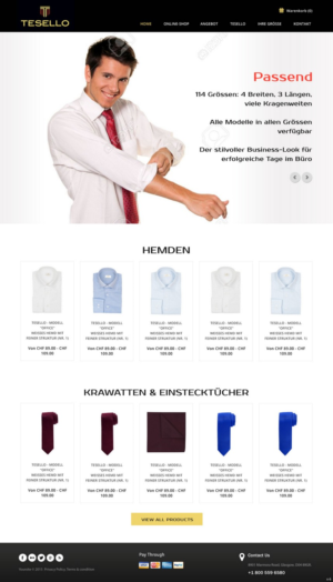 Web Design by pb for Tesello GmbH | Design: #7316734