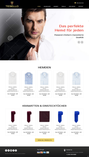 Web Design by pb for Tesello GmbH | Design: #7316735