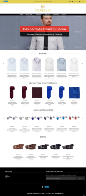 Web Design by pb for Tesello GmbH | Design: #7316741