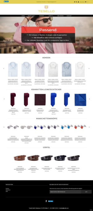 Web Design by pb for Tesello GmbH | Design: #7316742