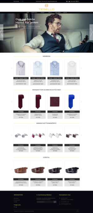 Web Design by Da Miracle for Tesello GmbH | Design: #7313031