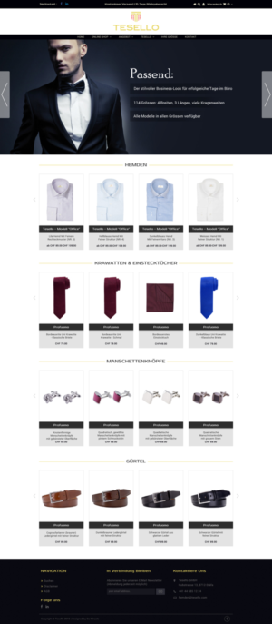 Web Design by Da Miracle for Tesello GmbH | Design: #7313032