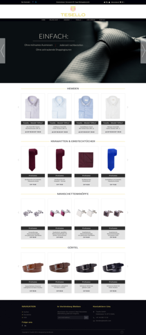 Web Design by Da Miracle for Tesello GmbH | Design: #7313034