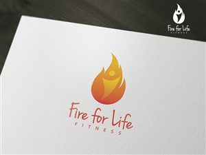 Logo-Design von madeli für Fire for Life Fitness | Design: #1855523