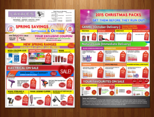 Design de Flyer par VEGA-Designs pour Laxales Hair and Beauty Supplies | Design #7276263