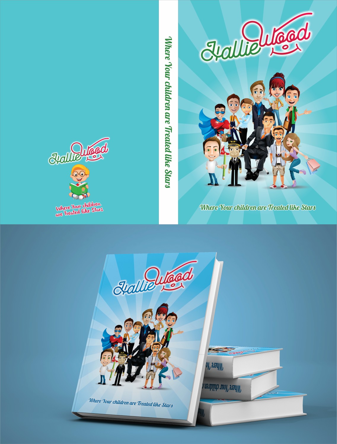 Illustration Design by DG for HallieWood | Design #8419689