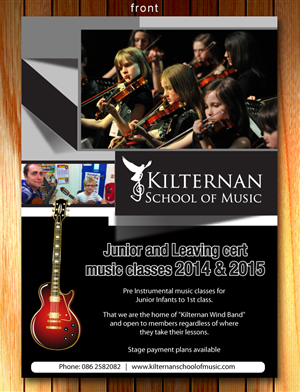 Flyer Design by Sbss for KIlternan School of Music | Design: #1871809