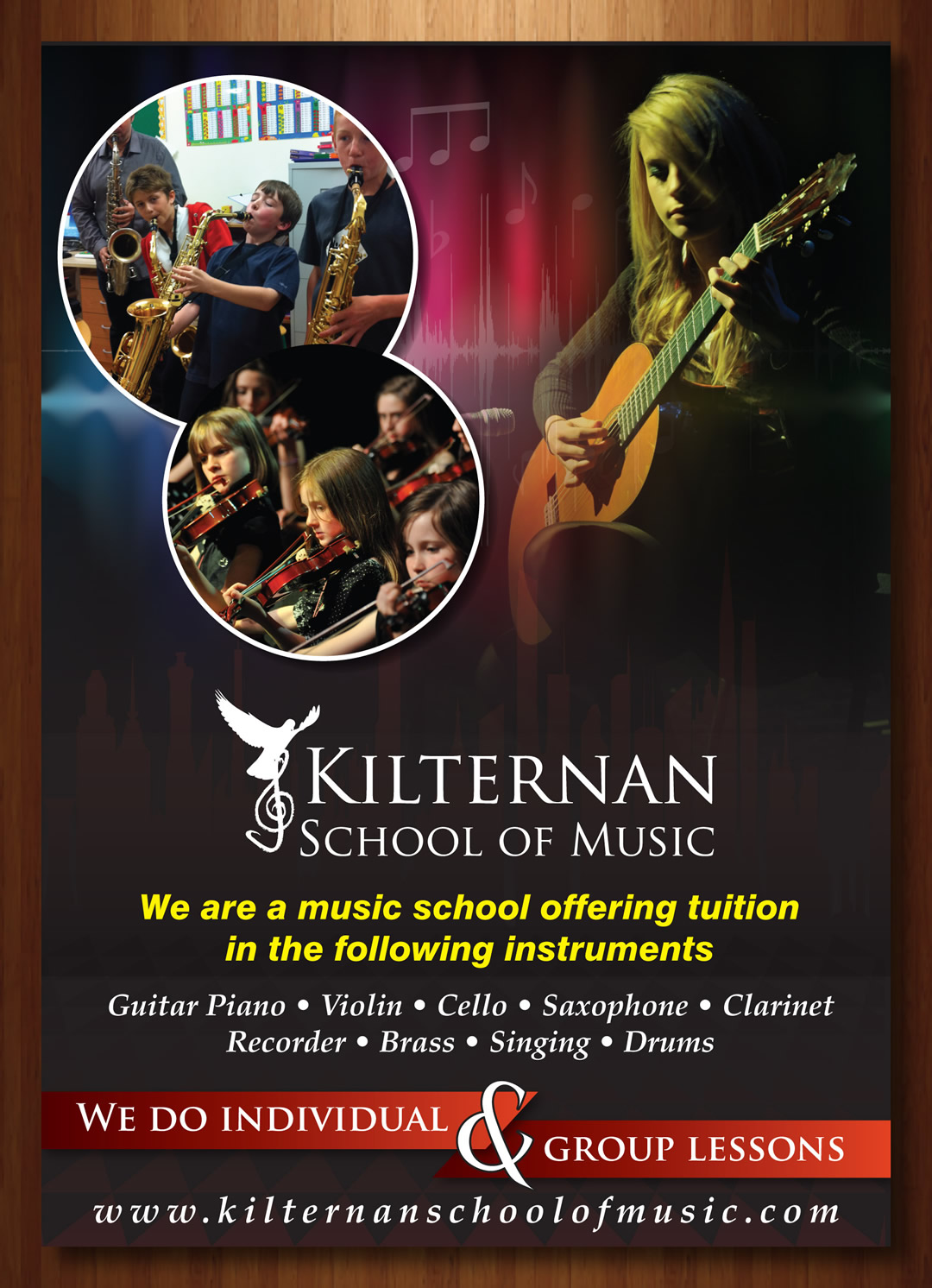Flyer Design by Sbss for KIlternan School of Music | Design #1872272