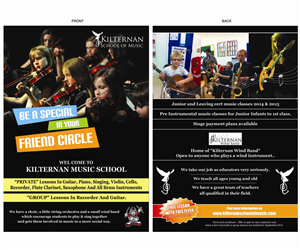 Flyer Design by Creativecognate for KIlternan School of Music | Design: #1876370