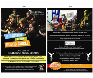Flyer Design by Creativecognate for KIlternan School of Music | Design: #1876455