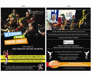 Flyer Design by Creativecognate for KIlternan School of Music | Design: #1876459