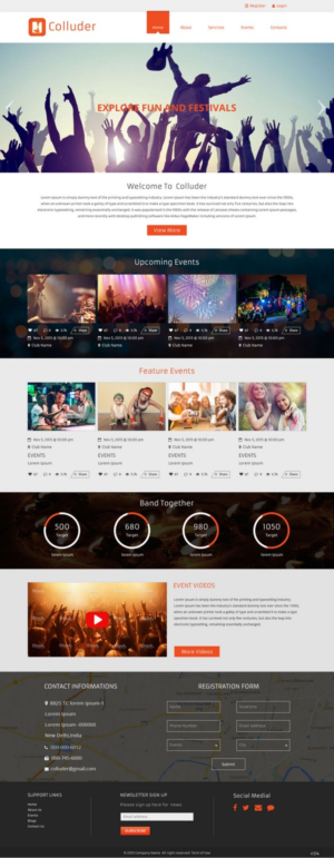 Web Design by pb for this project | Design: #7304580