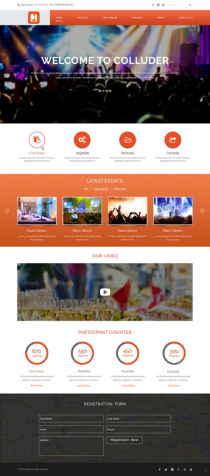 Web Design by pb for this project | Design: #7304581