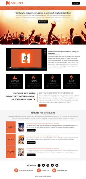 Web Design by Sujit Banerjee for this project | Design: #7313915