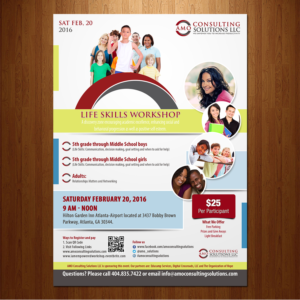 Flyer Design by VEGA-Designs for AMO Consulting Solutions LLC | Design: #7307945