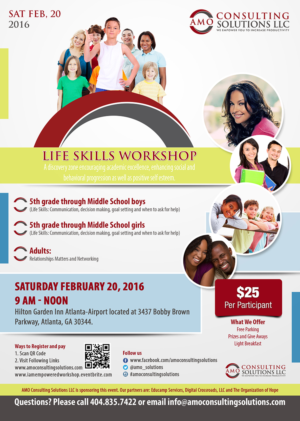 Flyer Design by VEGA-Designs for AMO Consulting Solutions LLC | Design: #7307946