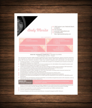 Resume Design by creativeride for Genius & Insanity | Design: #7371798