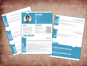 Resume Design by Bling Connect Ink for Genius & Insanity | Design: #7284840