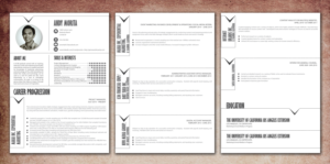 Resume Design by Bling Connect Ink for Genius & Insanity | Design: #7284841